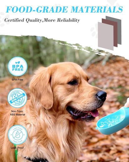 2-in-1 Travel Water & Food Bottle by MittensMarket™