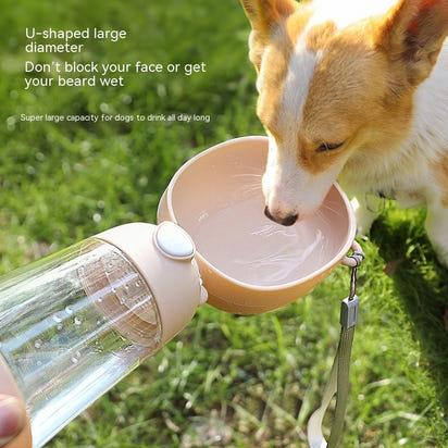 Portable Pet Water & Food Bottle for Travel by MittensMarket™