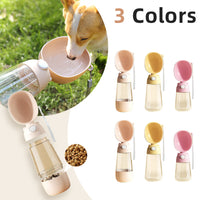 Portable Pet Water & Food Bottle for Travel by MittensMarket™