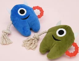 Squeaky Plush Chew Toy for Tough Dogs by MittensMarket™