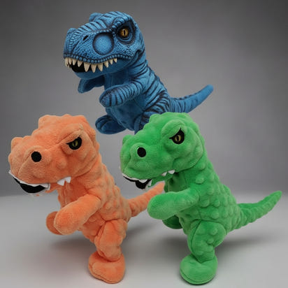 Grunting Dinosaur Toy for Dogs by MittensMarket™