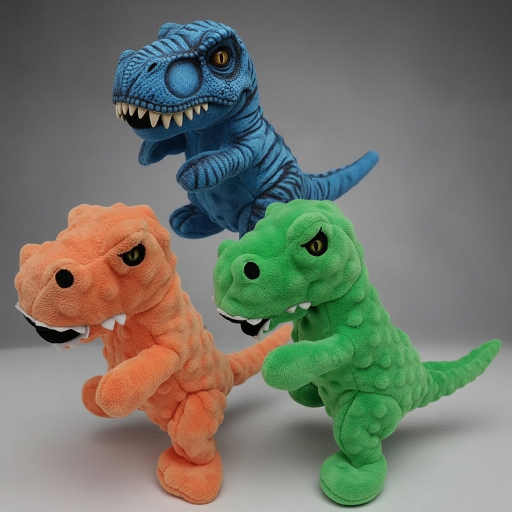 Grunting Dinosaur Toy for Dogs by MittensMarket™