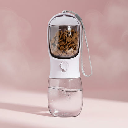 2-in-1 Travel Water & Food Bottle by MittensMarket™