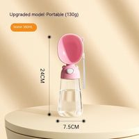 Portable Pet Water & Food Bottle for Travel by MittensMarket™