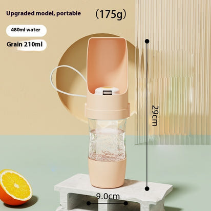2-in-1 Travel Water Feeder for Dogs & Pets by MittensMarket™