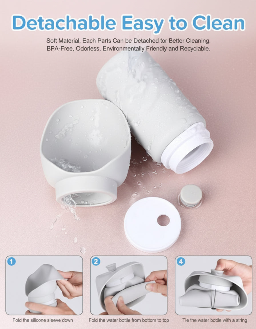 Portable Hydration Bottle for Pets by MittensMarket™