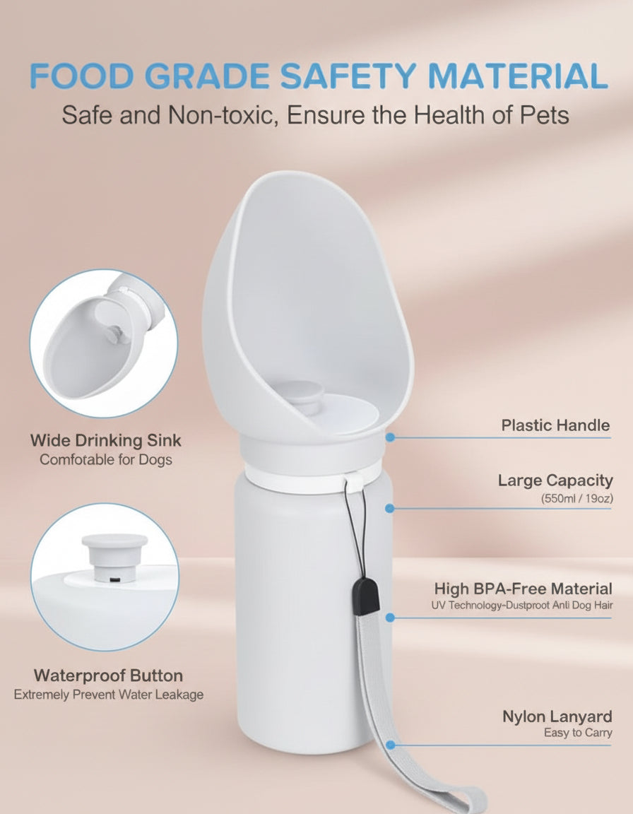 Portable Hydration Bottle for Pets by MittensMarket™