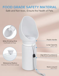 Portable Hydration Bottle for Pets by MittensMarket™