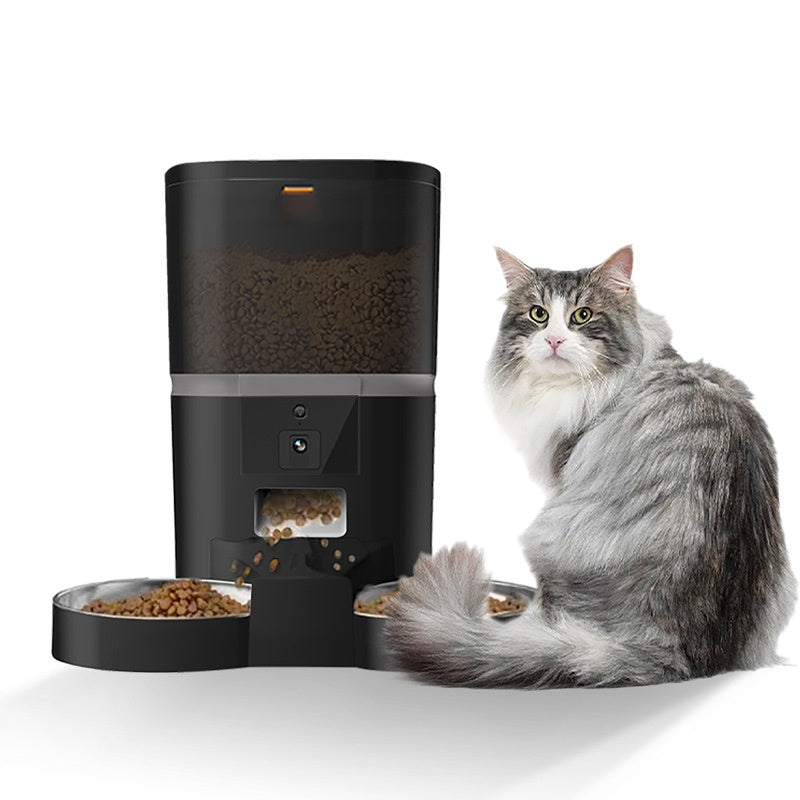 Smart WiFi Pet Feeder with Camera – by MittensMarket™