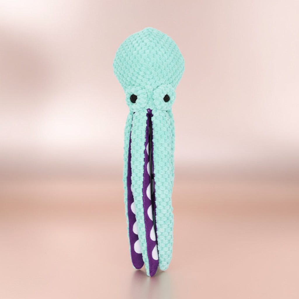 Interactive Octopus Plush Chew Toy for Pets by MittensMarket™